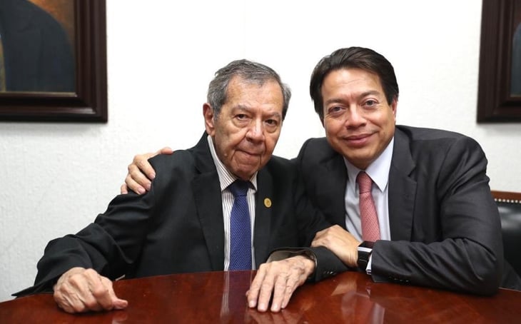 Muñoz Ledo y Mario Delgado empatan en encuesta para presidencia de Morena