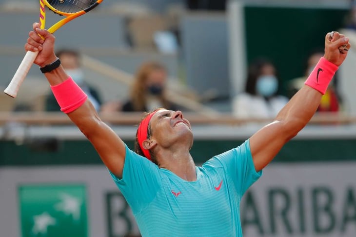Empata a Federer con 20 títulos de Grand Slam: Rafael Nadal