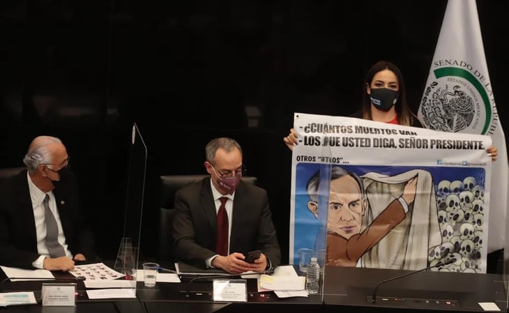 'Basta de mentiras', señalan senadores del PAN a López-Gatell