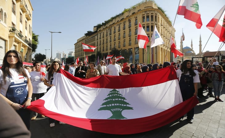 El Líbano conmemora con nuevas marchas el primer aniversario de las protestas