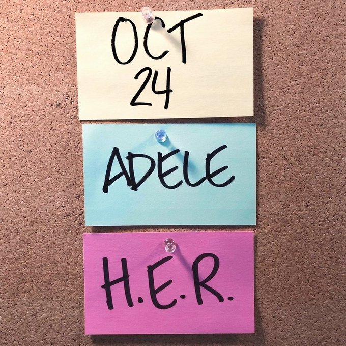 Anuncia en redes sociales su regreso y lo hará en TV: Adele