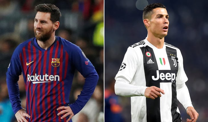Messi y CR7 entre candidatos a mejores delanteros del 'Dream Team'