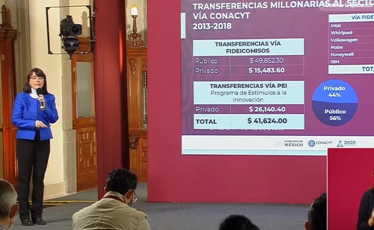 Álvarez-Buylla señala creación de consorcios con recursos irregulares