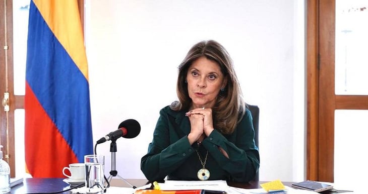 La vicepresidenta colombiana da positivo para COVID-19