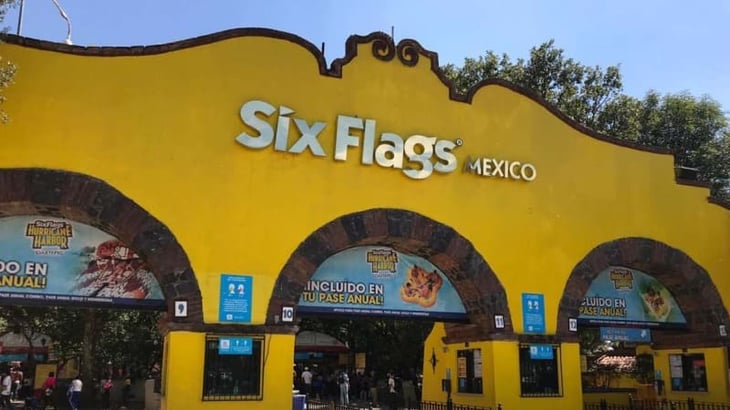 Con riesgo de regresar a semáforo rojo, Six Flags abre sus puertas 