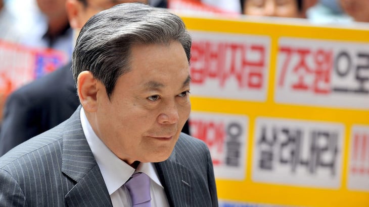 Presidente de Samsung fallece a los 78 años
