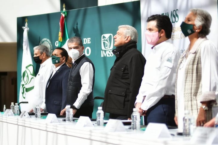 Termina gira de AMLO en Coahuila anunciando el rescate del ISSSTE 