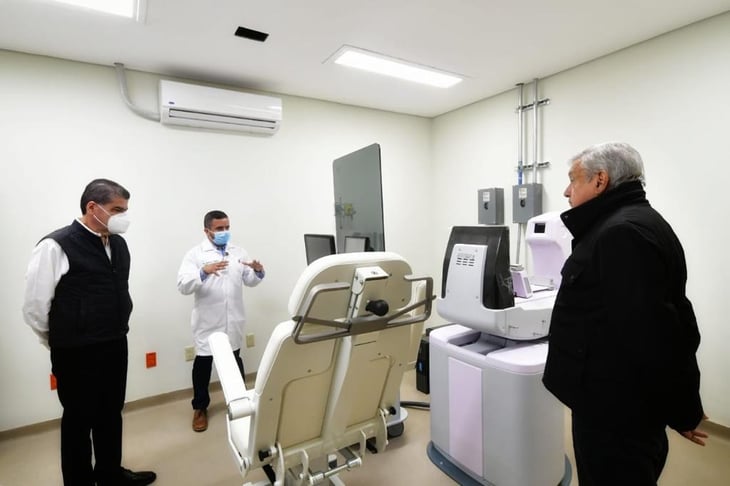 Inaugura López Obrador y MARS inauguran Hospital en Acuña 