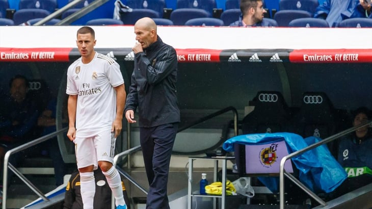 Zidane ve a Hazard listo para competir