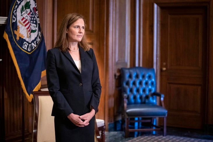 Senado de EU confirma a Amy Coney Barrett como jueza de la Corte Suprema