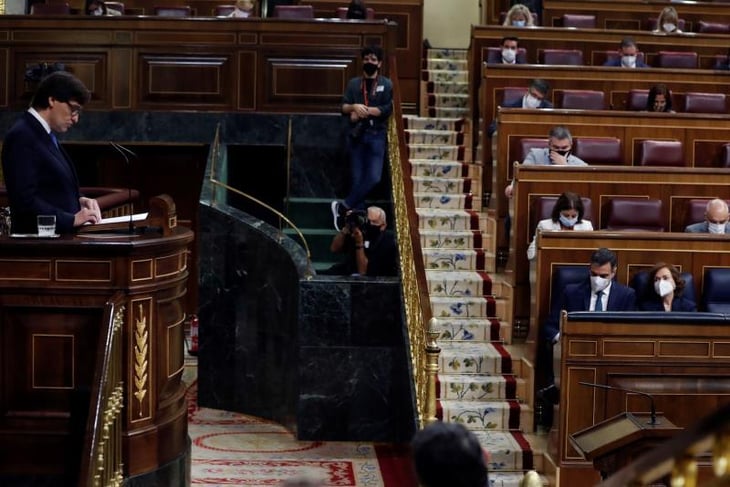 El Congreso español aprueba el estado de alarma hasta el 9 de mayo
