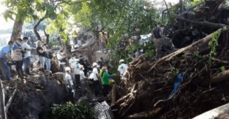 Nueve muertos en El Salvador por deslizamiento de tierra