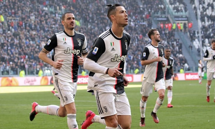 Cristiano Ronaldo: Anotó doblete en goleada de la Juventus