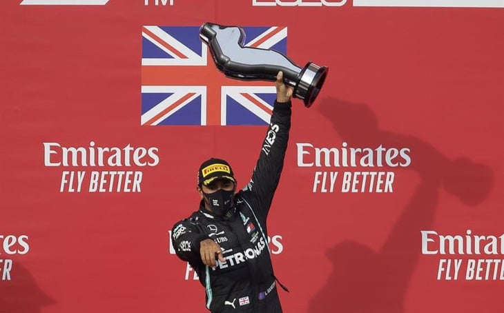 Lewis Hamilton gana en Imola su victoria 93