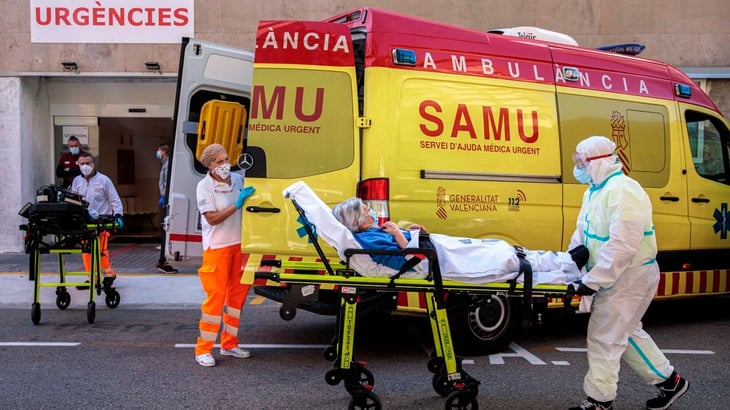 España suma 55,019 nuevos contagios y 379 muertos desde el viernes