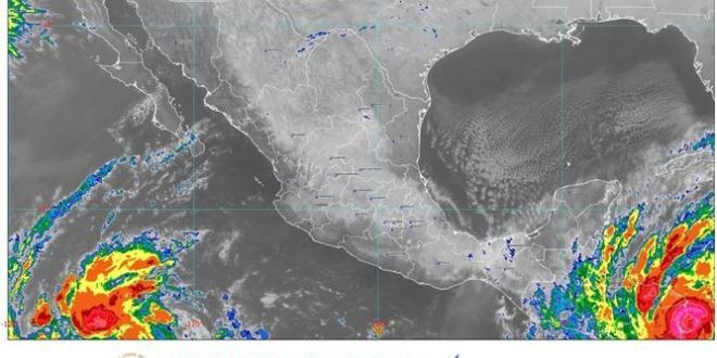 Pronostican lluvias intensas en estados del sureste de México por ciclón Eta