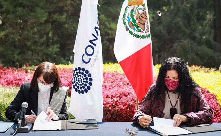 Secretaría de Cultura y Conacyt firman convenio de colaboración