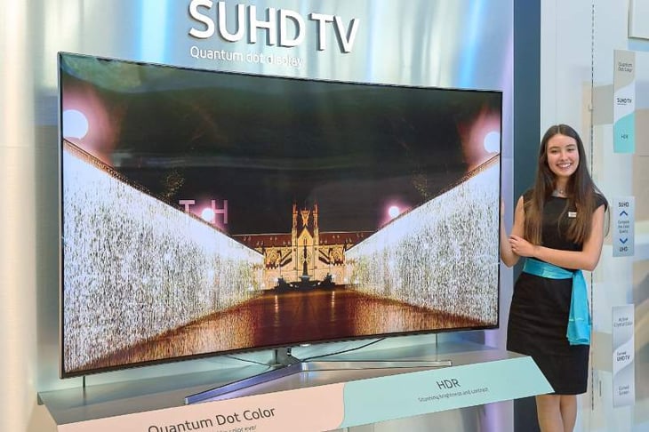 Se consolida Samsung como líder en pantallas