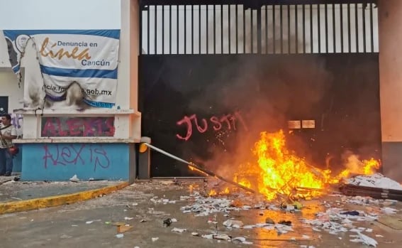 Condena la ONU dispersión de manifestantes en Cancún