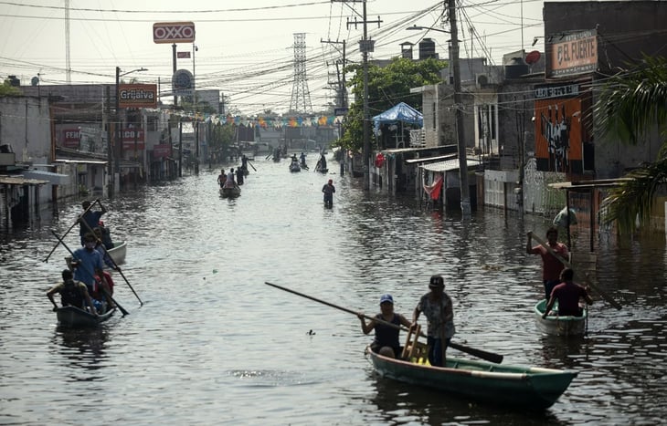 TABASCO: Detienen a 11 personas por cometer saqueos en inundaciones