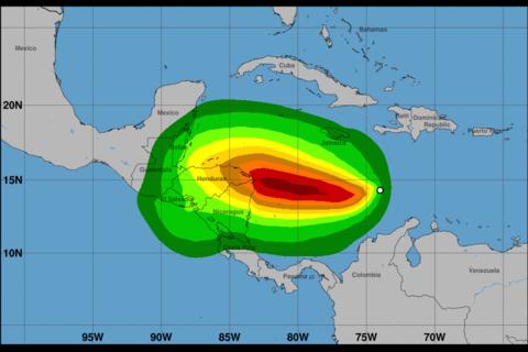 Se foma en el Caribe la depresión tropical 31 que amenaza a Centroamérica
