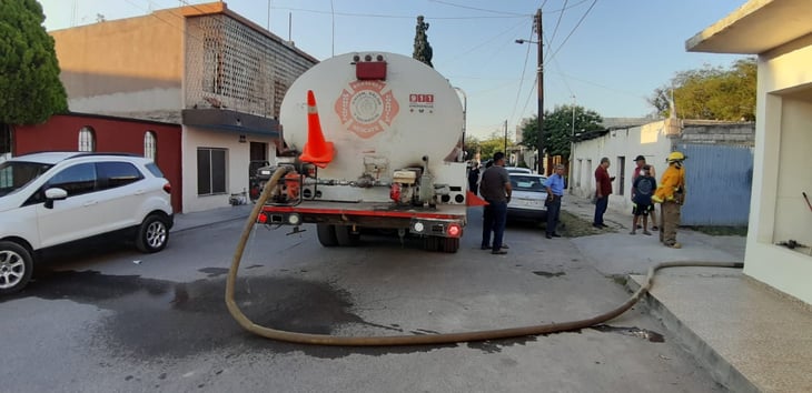 Fuga de gas causa pánico en la colonia Guadalupe de Monclova