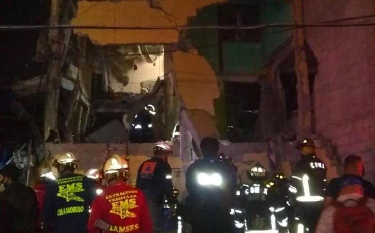 Explosión de gas en domicilio deja dos muertos en la Ciudad de México