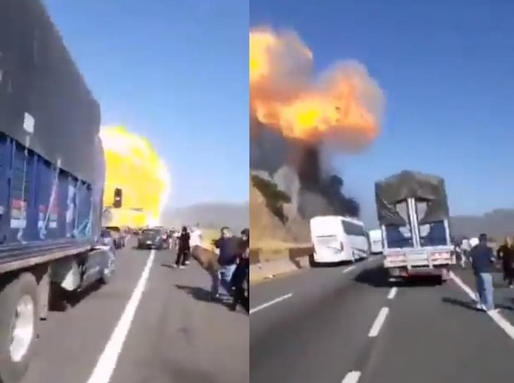 Explosión de pipa deja 12 muertos en la autopista Tepic-Guadalajara