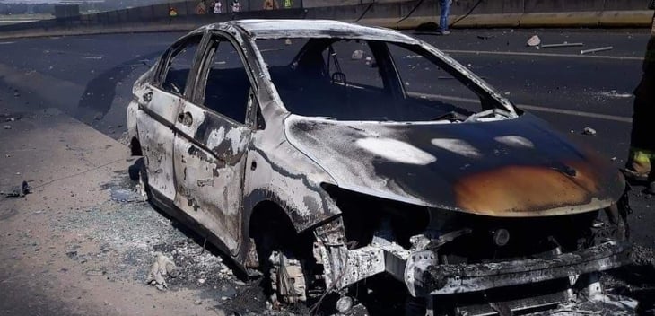 VIDEO: Captan explosión de pipa en la autopista Tepic-Guadalajara