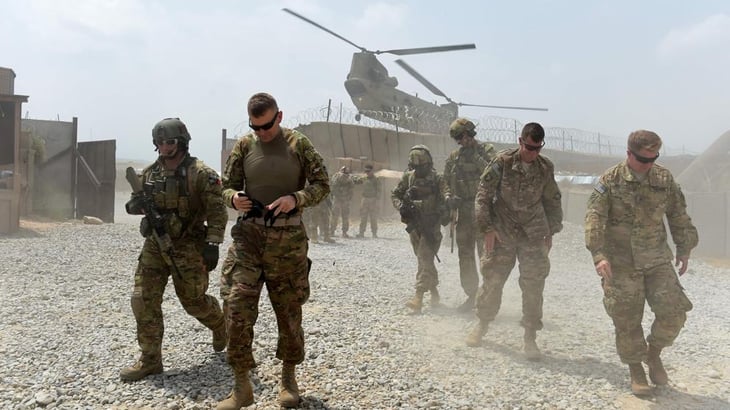 El Pentágono confirma la retirada de tropas de Afganistán en enero