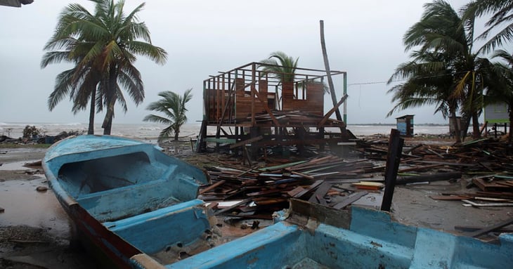 El huracán Iota devasta comunidades indígenas del Caribe norte de Nicaragua