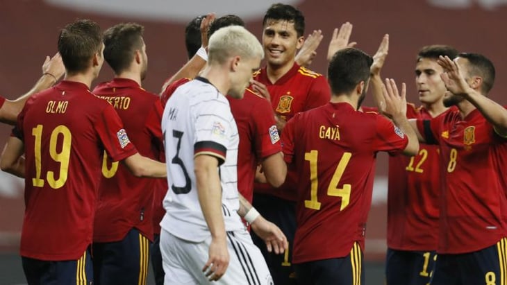 España propinó histórica goleada a Alemania