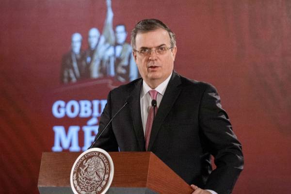 Marcelo Ebrard: México sabrá aplicar la ley en caso Cienfuegos