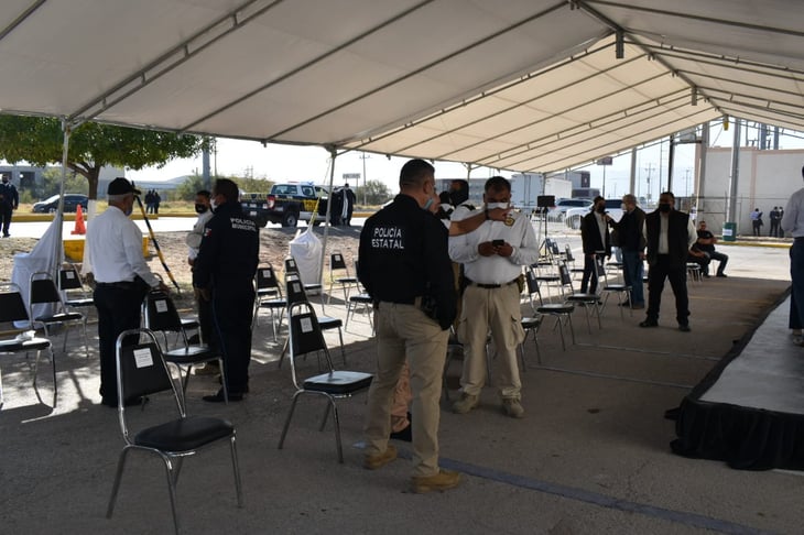 Anuncian incremento de salario a policías de Coahuila