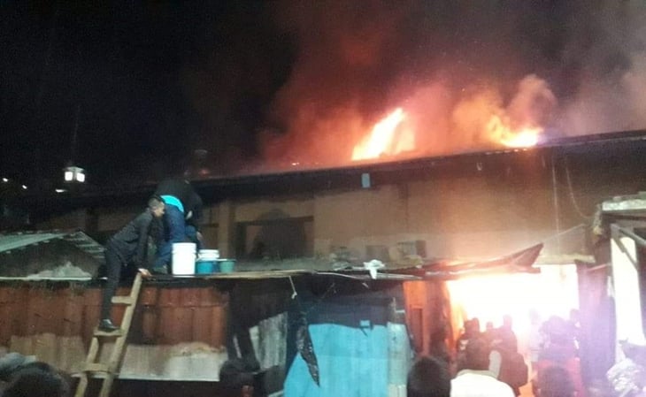 EL mercado municipal en Veracruz se incendió