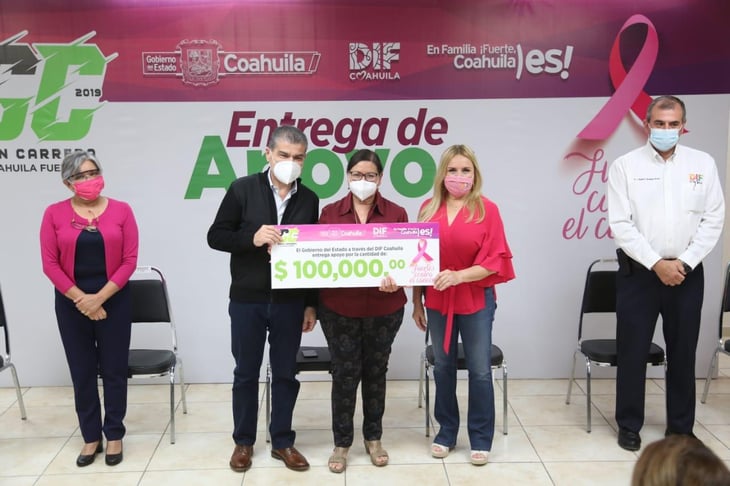 Apoya DIF Coahuila la lucha contra el cáncer: Gorgón 