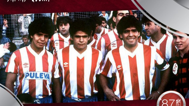 El día que Maradona compartió su leyenda con el Granada CF