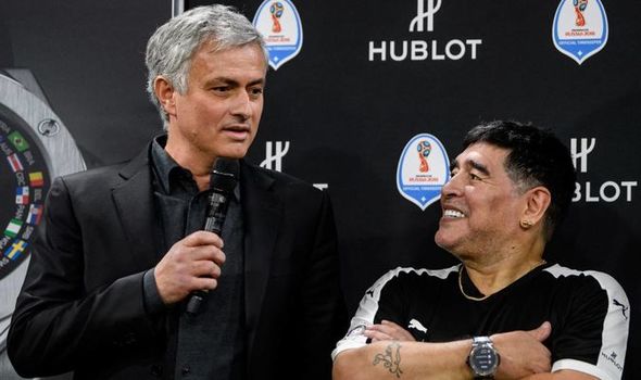 Mourinho: 'Don Diego... joder amigo, te echo de menos'