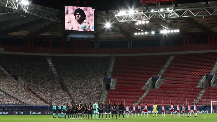 El fútbol argentino homenajea y despide al 'eterno' Diego Maradona