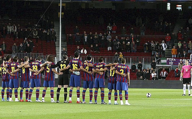 El Barça lucirá brazaletes negros y guardará minuto de silencio ante Osasuna