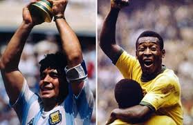 Pelé y Maradona, una rivalidad titánica entre los dos mejores de la historia