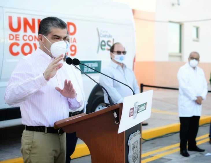 El titular de Salud del estado de Coahuila reconocen esfuerzo de personal sanitario