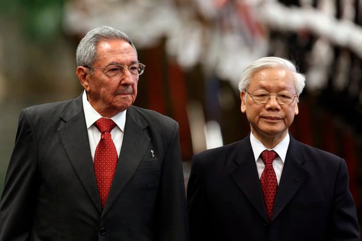 Líderes de Cuba y Vietnam ratifican interés por sus profundizar relaciones
