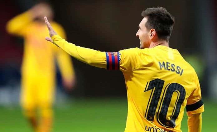 Messi, a dos goles del récord de Pelé con más goles en un mismo equipo