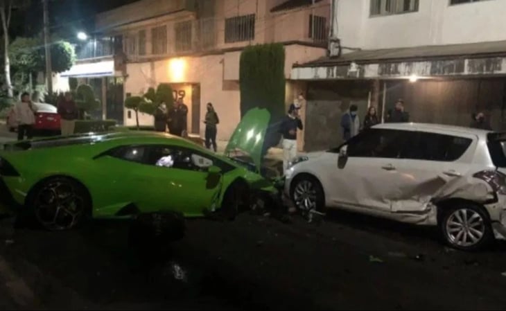 Homónimo del abogado de 'Billy' Álvarez fue quien estrelló el Lamborghini en Polanco