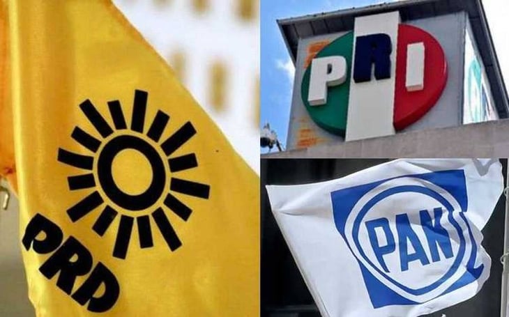 Para comicios 2021, PAN, PRD y PRI forman alianza