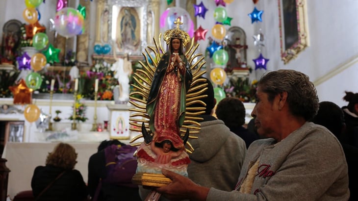 Vigilarán en los hogares misas a la Guadalupana
