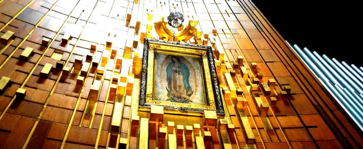 La Virgen de Guadalupe, confinada en su día grande