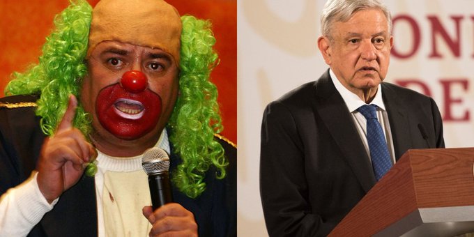 Las polémicas entre 'Brozo' y López Obrador