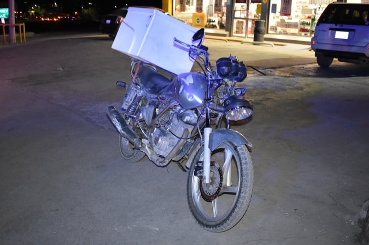 Motociclista casi se mata en Monclova